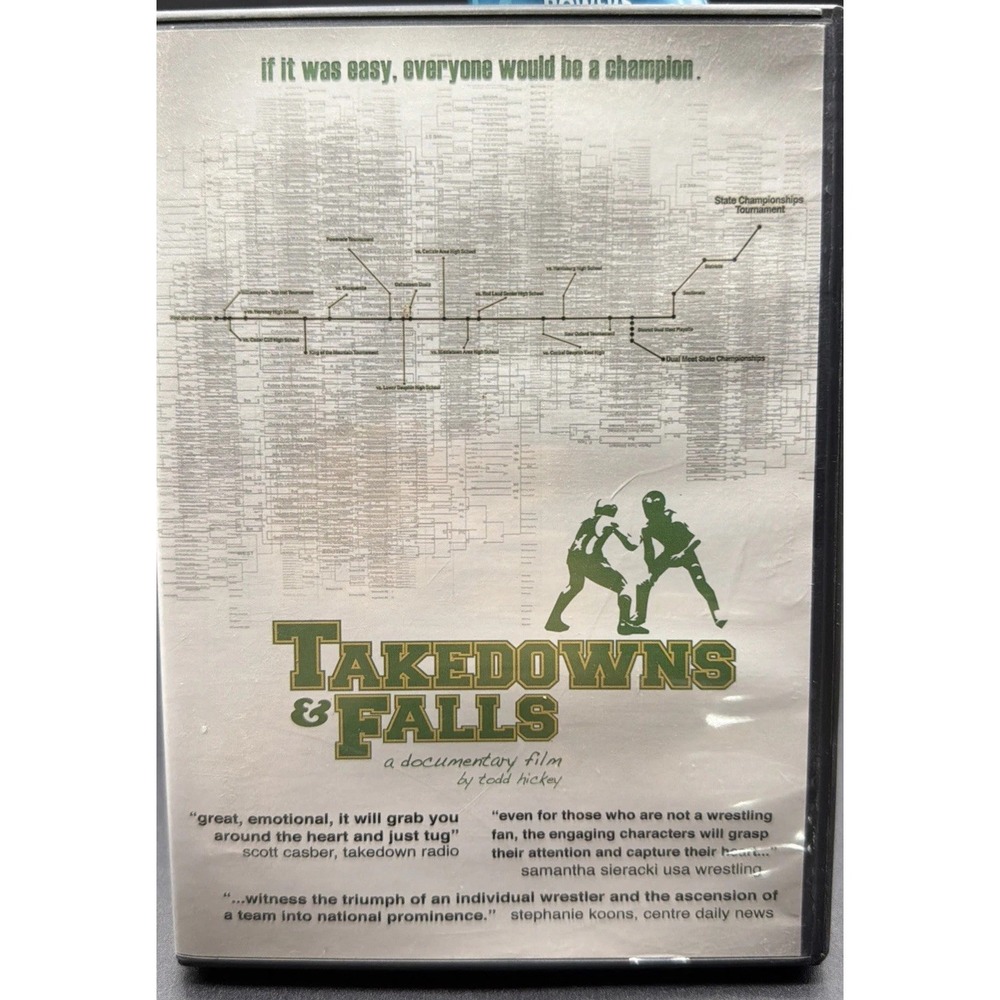 Takedowns & Falls‎ DVD Like Brand New
